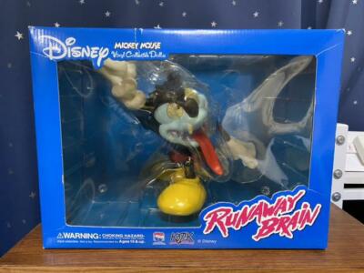 MEDICOM TOY VCD Frenzy Mickey Mouse Runaway Brain Color Ver. Vinyl