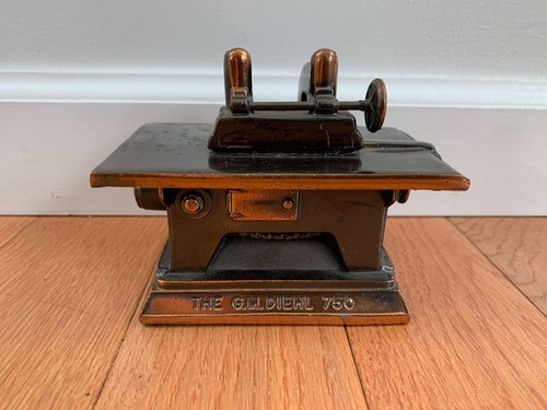 GM DIEHL MACHINE WORKS Paperweight WASHBASH IND 750 Machinery Equipment Ad