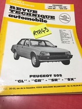 Revue technique Peugeot 505