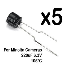 Minolta Capacitor 5PCs Replacement X-Series X700 X570 X500 X370 X300 XD X11