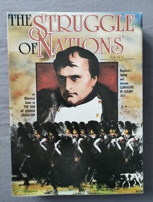 STRUGGLE OF NATIONS AVALON HILL SPARE PARTS ERSATZTEILE SPIEL IN BOX WARGAME
