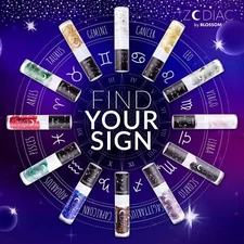 Blossom Zodiac Sign Vanilla Scented Roll-On Lip Gloss Pick Sign Buy 2 get 1 Free