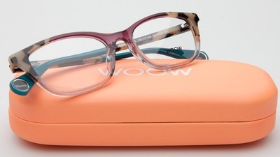 NEW WOOW Marry Me 1 Col 9102 Plum Gray EYEGLASSES 52-17-143mm B34mm