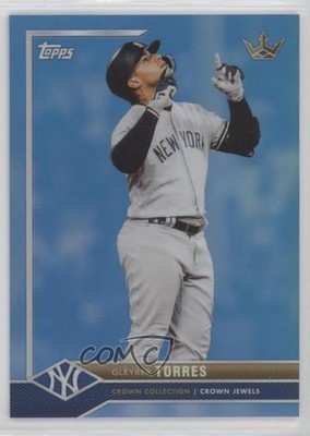 2022 Topps X Bobby Witt Jr Crown Collection Jewel 69/150 Gleyber Torres #17 i0b