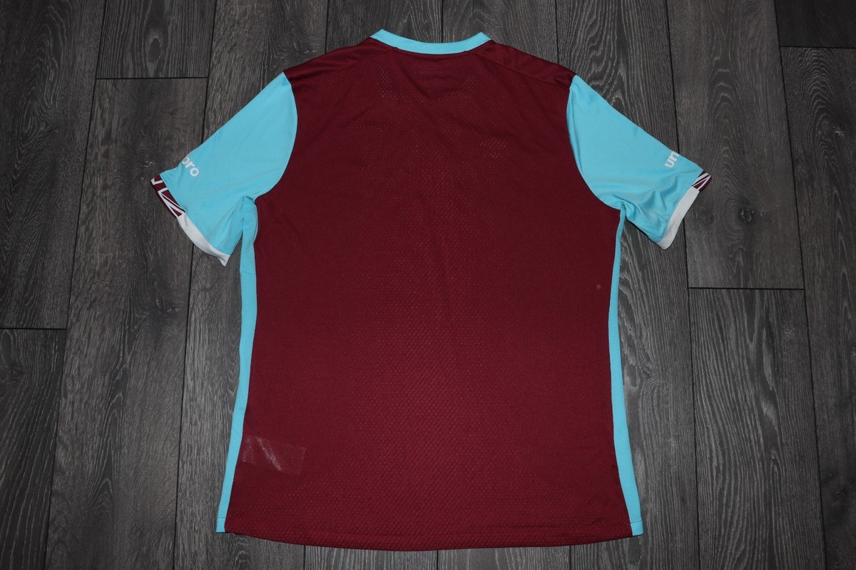 WEST HAM UNITED FC 2016-17 HOME SHIRT UMBRO JERSEY FOOTBALL SOCCER