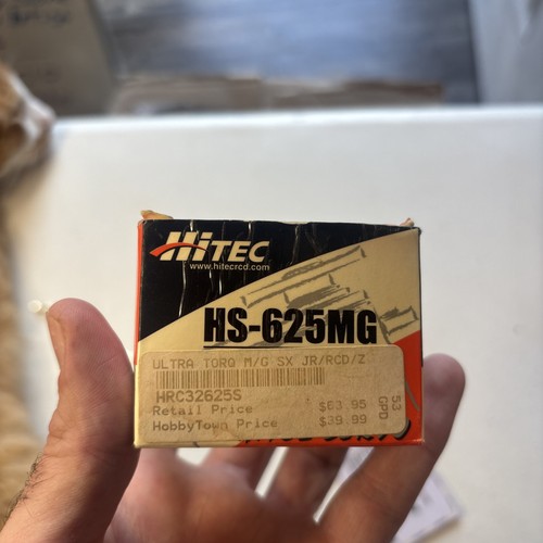 New Hitec HS-625MG Super Ultra Torque Metal Gear Servo For Rc - Picture 2 of 7
