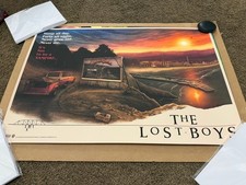 The Lost Boys Corey Haim Feldman Art Print Poster  Movie Andrew Rowland 94/100