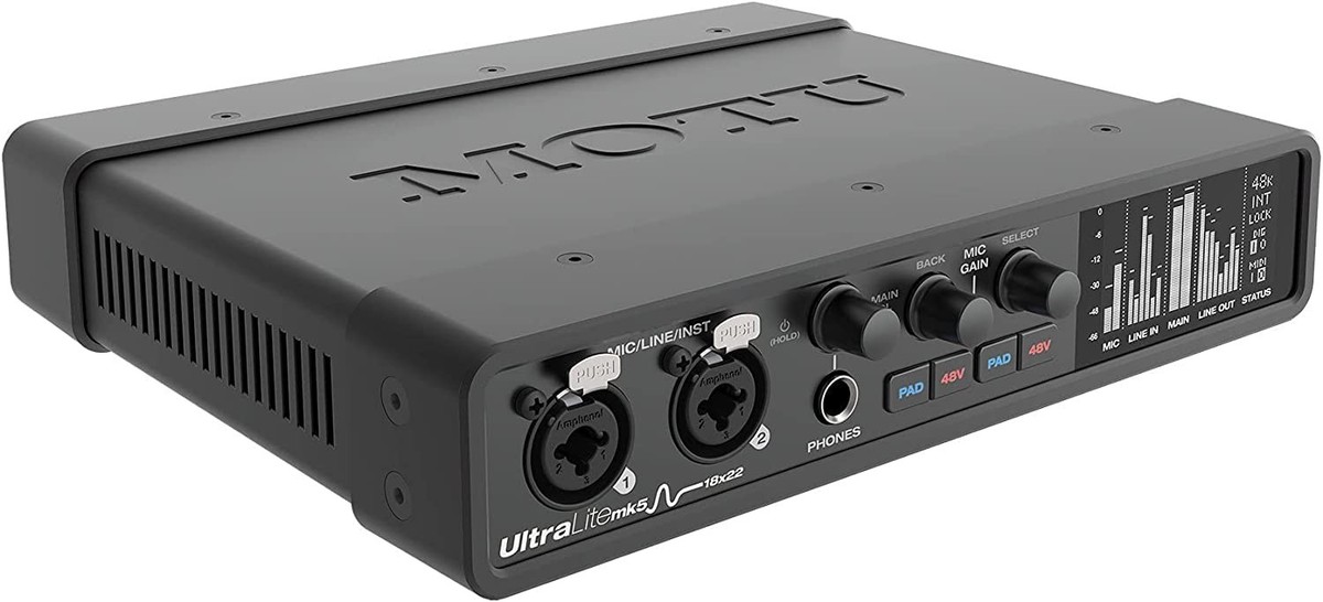 motu ultralite mk5 箱付き Amazon.com: MOTU UltraLite-mk5 Desktop 18x22 USB Type-C