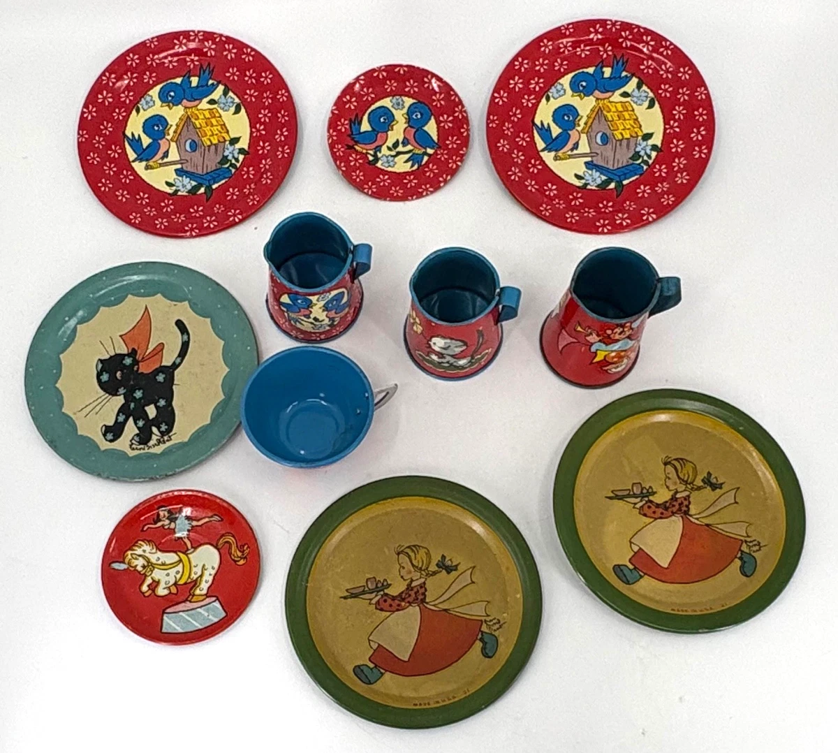 1930年代　 オハイオアート ブリキ　おままごと ミニ ティーセット 5点 Ohio Art Toys & Hobbies for sale | eBay