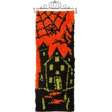 Herrschners  Halloween Haunts Latch Hook Kit