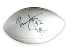Ronnie Lott Signed Autographed Football Inscribed "49ers #42" BAS BU81961