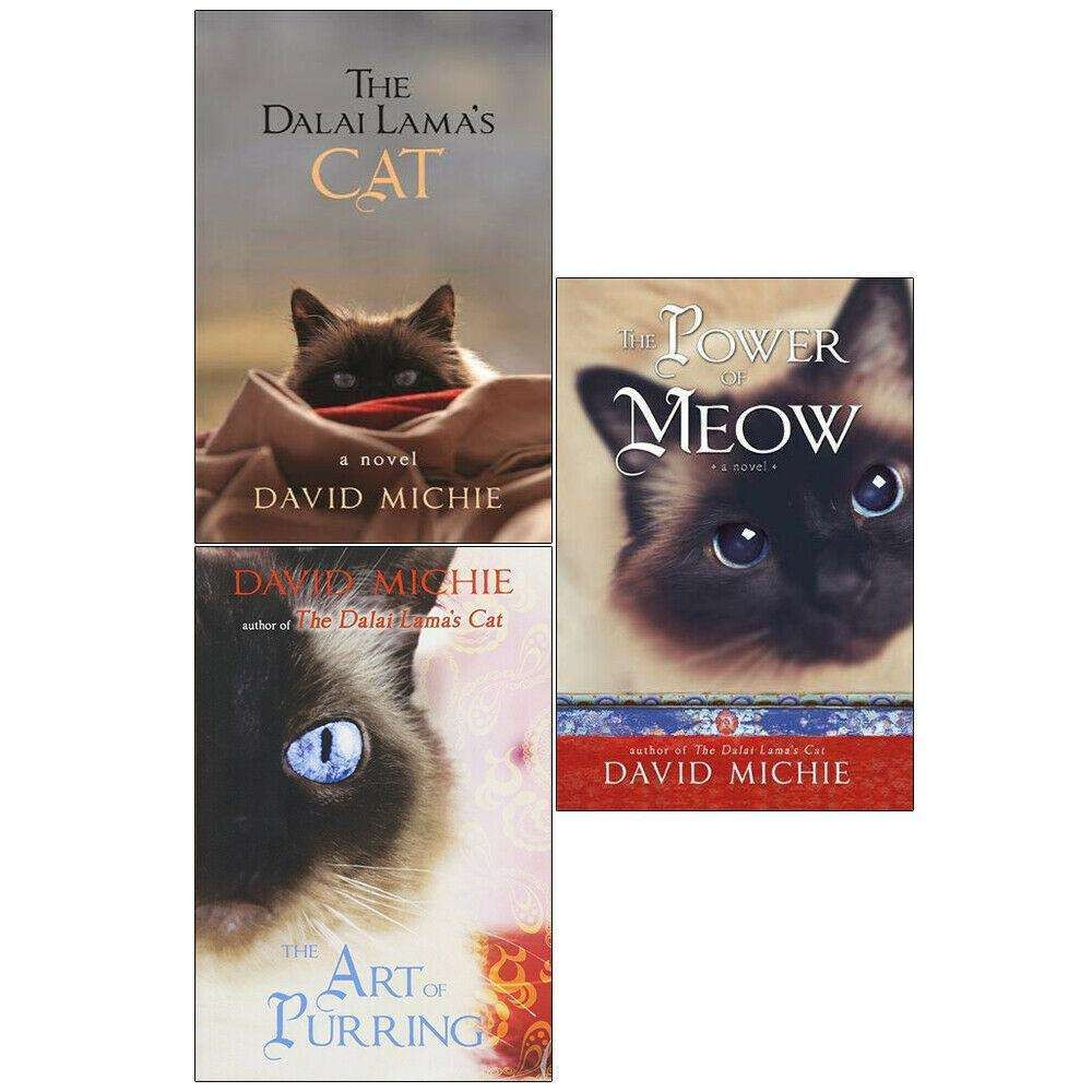 Dalai Lamas Cat Series 3 Books Collection Set by David Michie   | David Michie