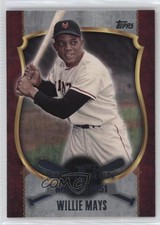 2015 Topps Update First Home Run Silver Willie Mays #FHR-16 HOF 0q3