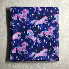 Fabric Traditions N.T.T. Inc 100% Cotton Sparkle Unicorn Fabric 106” X 53”