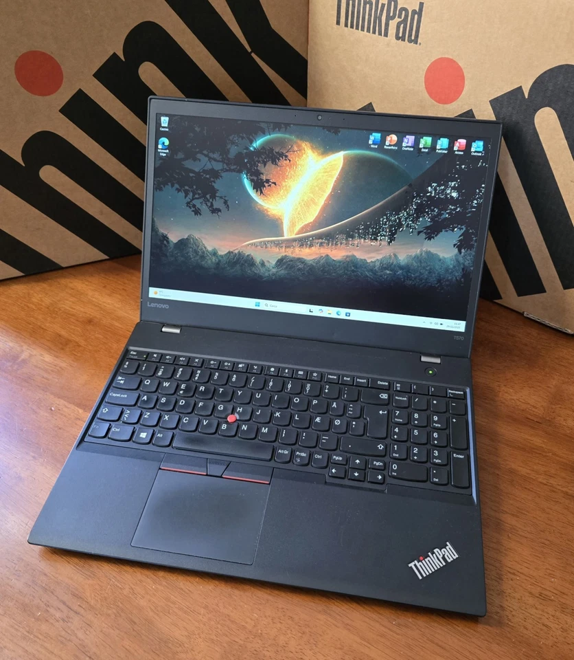 🔴Lenovo Thinkpad T570 i5-7200U 16RAM-256SSD 15,6"  Office 🔴 - Immagine 4 di 4
