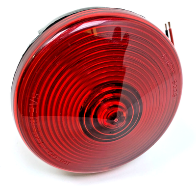 らいむ② Grote 50852 Red Stop Tail Turn Light w/ License Lens 2 Wire 4.25