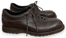 Scarpe Paraboot Derby Uomo 10,5 Pelle Marrone Stringate Casual Made in France