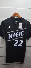 Camiseta Orlando Magic Para Hombre Grande Negra NBA Baloncesto Nike Wagner 22 Camiseta Xs