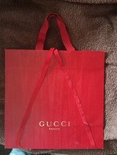 Gucci Gift Bag | Red & Gold | Brand NEW & Authentic | Medium 