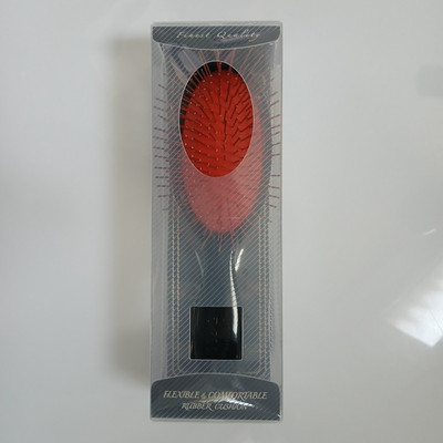 BASS Elite Brush Haarbürste Small Oval Föhnbürste Gummikissen Metall Pins B-Ware