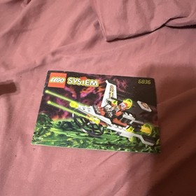 LEGO System UFO: V-Wing Fighter (6836) 100% Complete Excellent Condition