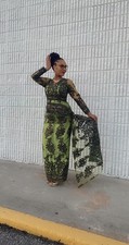 Green Lace Dress
