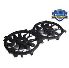 Radiator Condenser Fan Assembly For 07-18 Nissan Altima 3.5L 2.5L Free Shipping