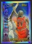 Michael Jordan 1995 Topps #M1 Mystery Finest - Refractor