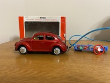Bandai Volkswagen Beetle VW Bug Battery Operated Vintage Toy  Box Japan A1-15