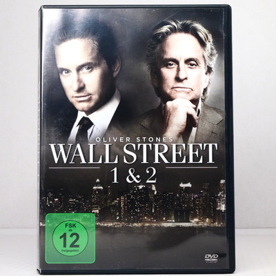 Wall Street 1 & 2 DVD Oliver Stone Michael Douglas Charlie Sheen Shia LaBeouf