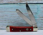 2000 HEN & ROOSTER Solingen 312 BS Dark Red Jigged Bone Trapper