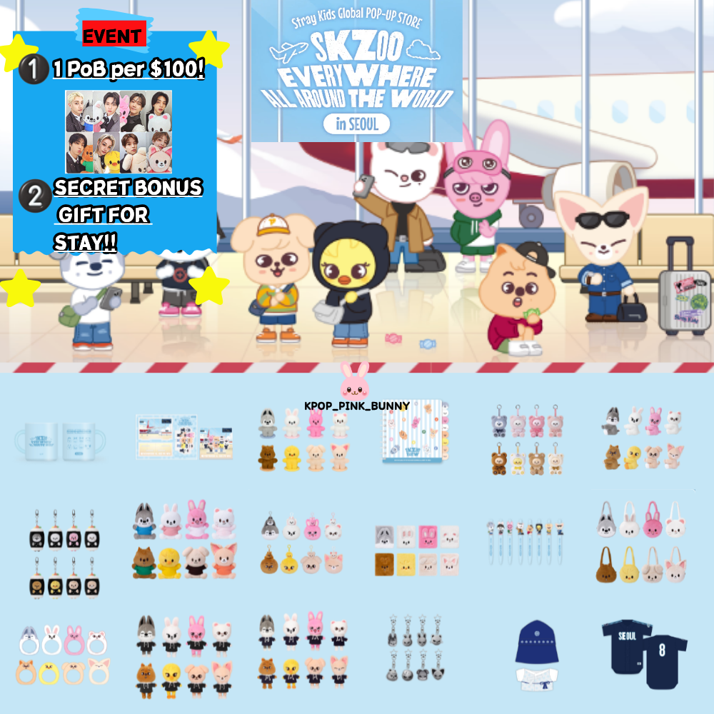 ON HAND] STRAY KIDS SKZOO EVERYWHERE ALL AROUND THE WORLD in SEOUL