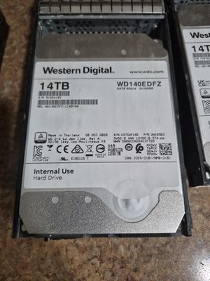 Western Digital  14TB Hard Drive HDD 3.5'' SATA WDC WD140EDFZ-11A0VA0