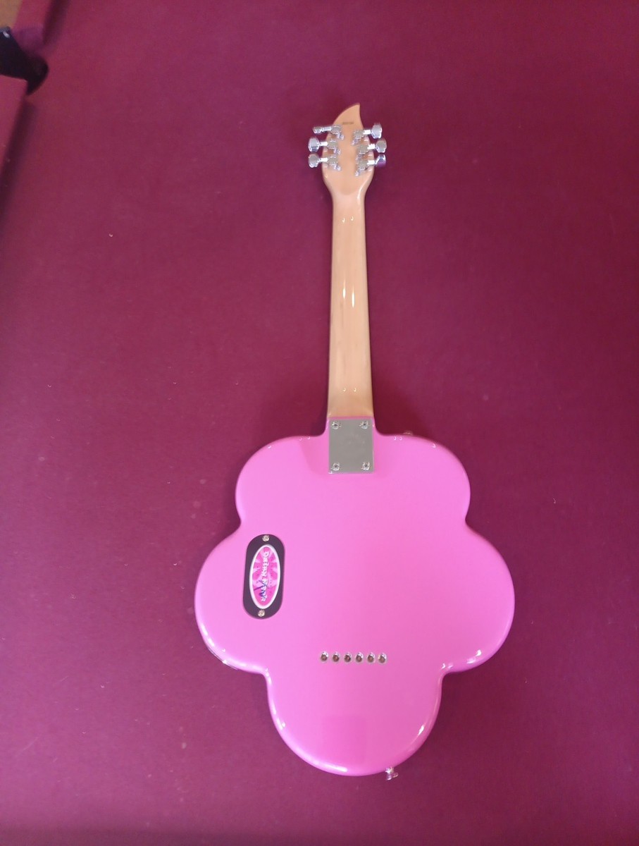 ギター Daizy Rock Flower Daisy Rock Pink Flower Electric Guitar Debutante w/ original