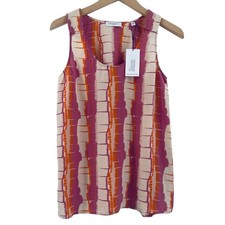 EQUIPMENT FEMME Almanda Tank Size Small 100% Silk Designer Luxury Casual Light