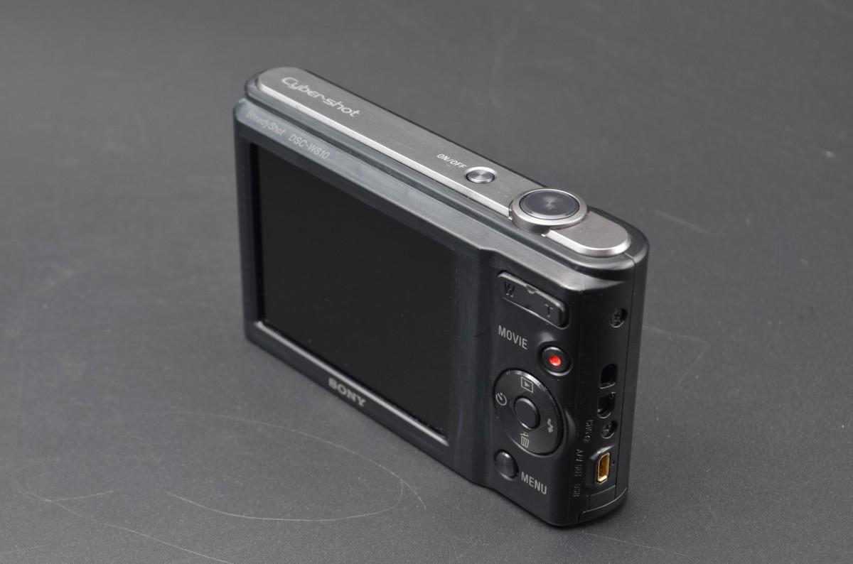 Sony Cyber-shot DSC-W810 20.1MP Compact Digital Camera Black