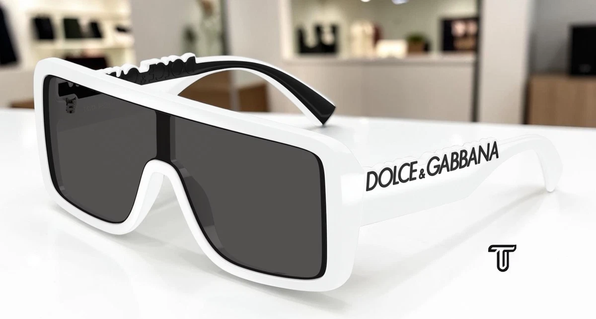 Preços baixos em Óculos de Sol Dolce&Gabbana Branco para Homens | eBay