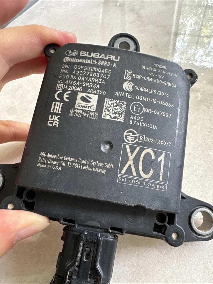 Subaru Outback 2023 Sensor Blind Spot Monitor 2020-2025 - Image 2 of 4