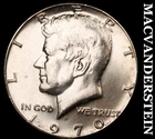 1970-D Kennedy Half Dollar- Silver  Lustrous Choice Gem Brilliant Unc  #i4380