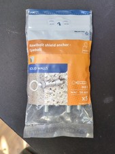 Rawplug Rawbolt Shield Anchor eyebolt M8 E 5 Pack