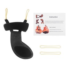Soft Violin Chin Rest & Shoulder Pad Sheepskin Cheek Rest Pad Chin Pad Protector