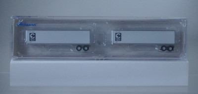 NOS Athearn CHESSIE SYSTEM 206000 & 206999 N Scale Z-Van Trailers - 14203