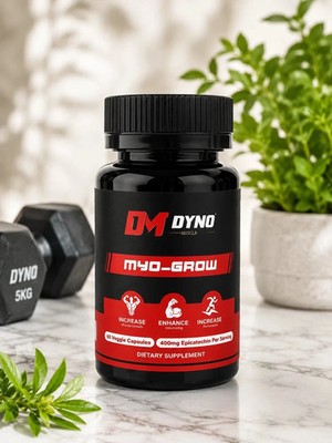 Best Dyno Myo_grow Muscle | 60 Capsules New | Pack of 1 | Free Shipping