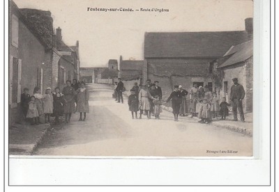 FONTENAY SUR CONIE - Route d'Orgères - sehr guter Zustand