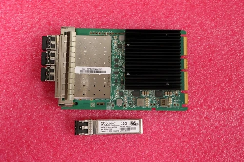 Qlogic Marvell QOC2784-SR With 4X 32G Gbic Transceivers