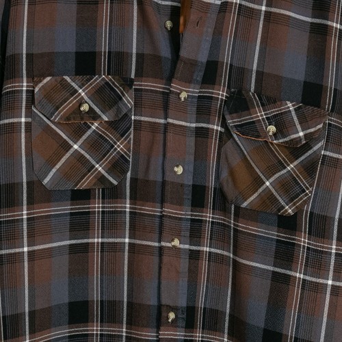 Vintage 90s Northwest Blue Plaid Button Up Shirt Mens Medium  Distressed Flannel, Size M, $22.99 - Photo 3