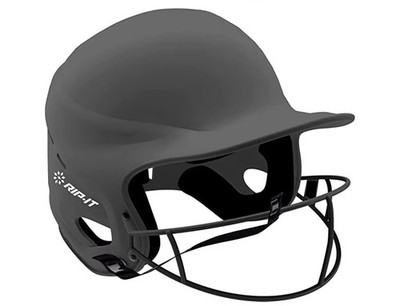 RIP-IT | Vision Pro Softball Batting Helmet Matte Black S/M 6 - 6 7/8
