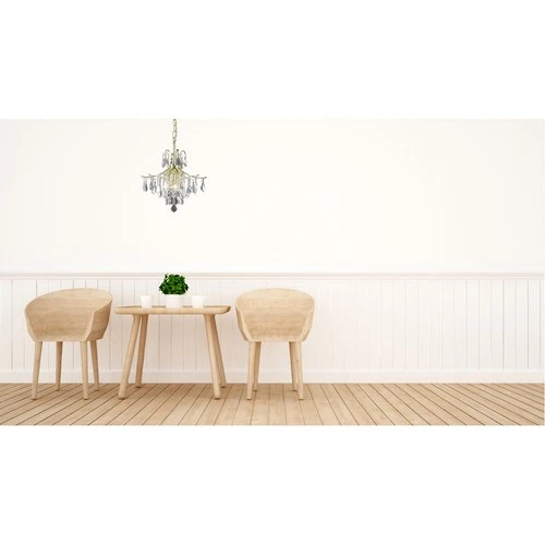 Living District LD8100D16G Amelia 6 Light 16 inch Gold Pendant Ceiling Light - Picture 2 of 2