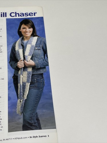 ASN In Style Scarves 12 Long & Skinny Designs by Ruthie Marks Crochet Pattern - Picture 4 of 13