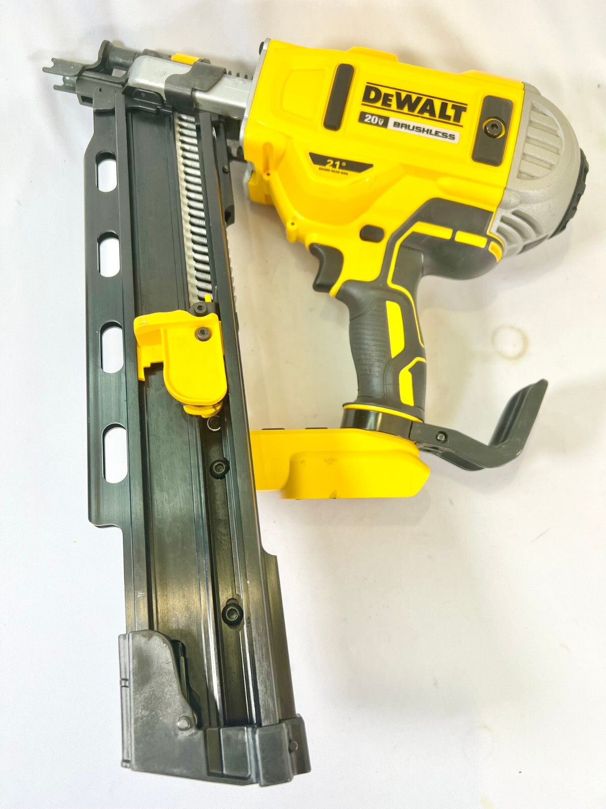 DEWALT DCN21PL MAX LithIon 21Degree Cordless Framing Nailer 20V (Bare Tool) eBay